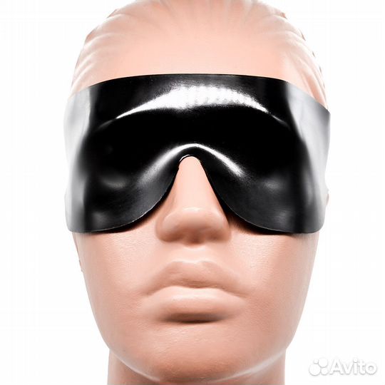 Латесная маска для глаз Rina (черная)