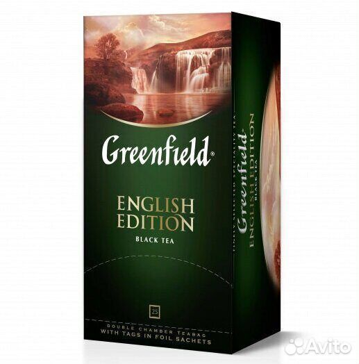 Чай Greenfield English Edition Чёрный 25пакетиков