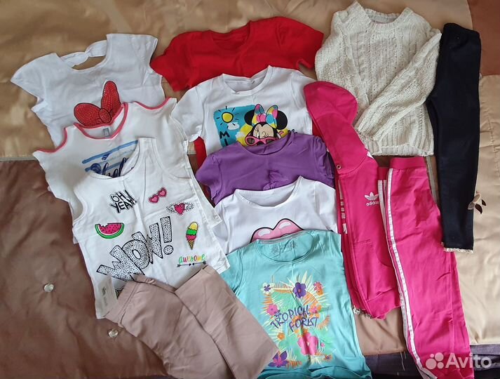 Пакет вещей для девочки 128