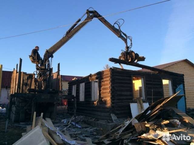 Снос домов разбор строений