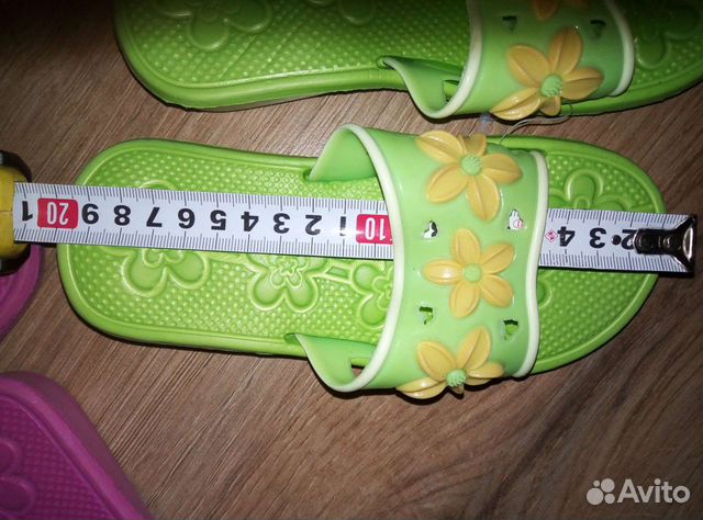 Шлепанцы на девочку лет 5