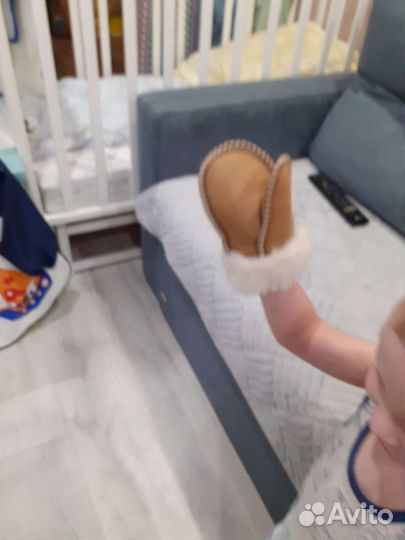 Варежки зимние детские 3 года