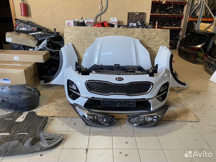 KIa Sportage 4 Морда ноускат передняя часть