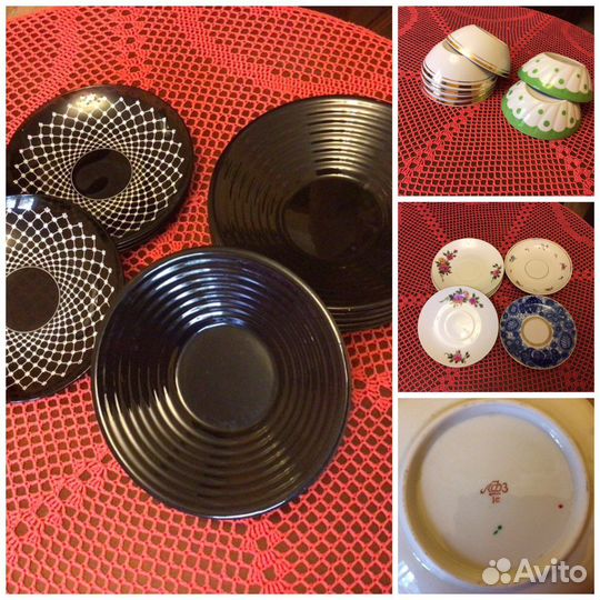 Салатники и блюдца