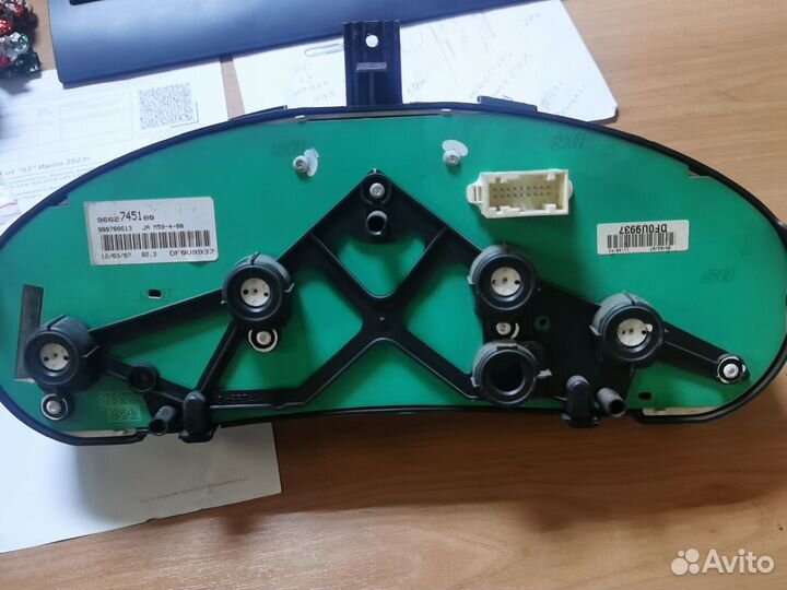 Приборная панель Citroen berlingo