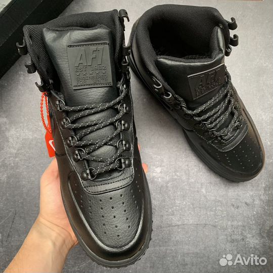 Кроссовки осень зима Nike Force Duckboot