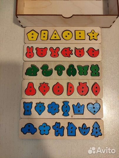 Сортер деревянный