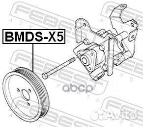 Шкив насоса гидроусилителя руля;BMW X5 E53