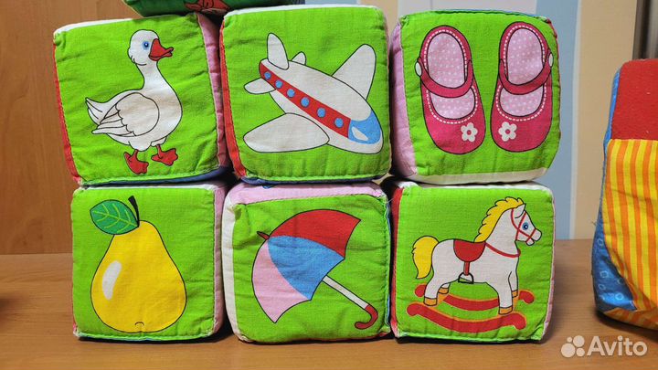 Кубики Мякиш большие