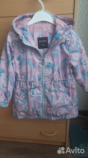 Куртка парка для девочки 98-104