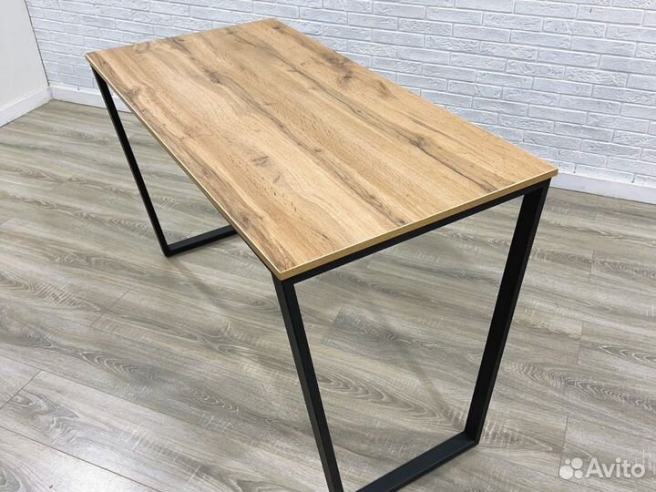 Стол кухонный новый лофт цвет серый