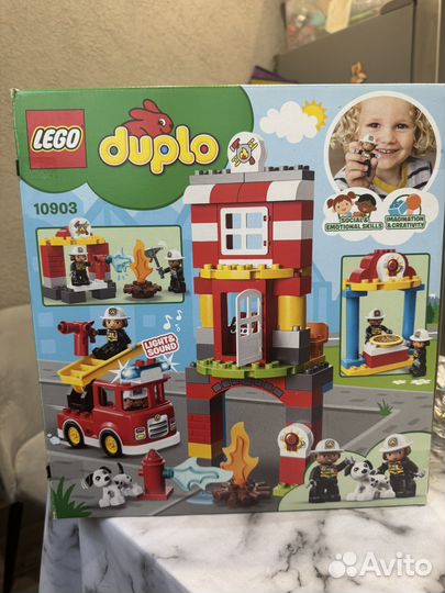 Lego duplo пожарная станция