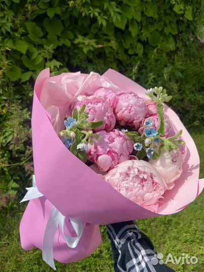 Букет Цветы Доставка Пионы
