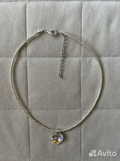 Чокер, колье со стразом Swarovski