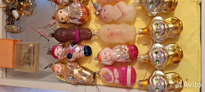 Елочные игрушки СССР