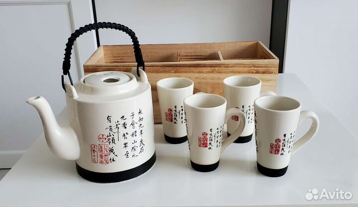 Чайный сервиз керамический