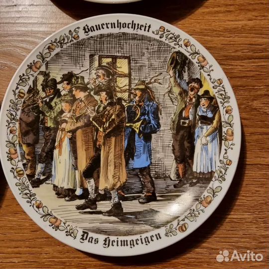 Коллекционные настенные тарелки Германия 2