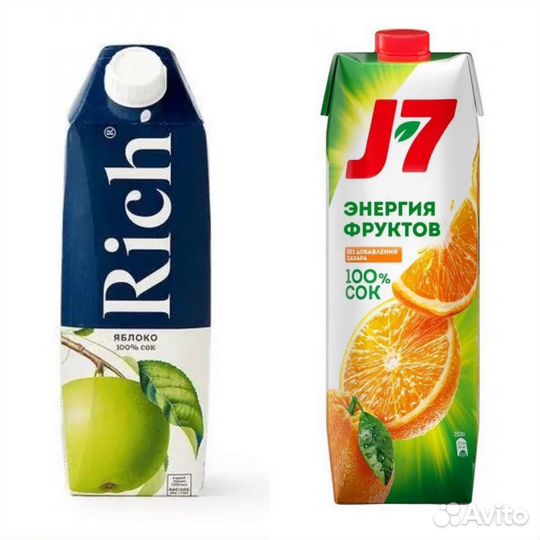 Сок J7 и Rich