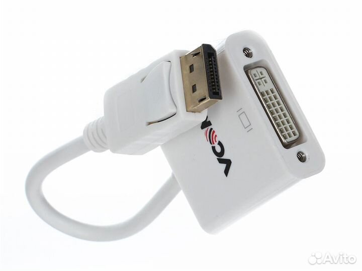 Переходник vcom DisplayPort - DVI I (24 + 5) (M/F)