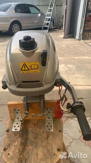 Лодка с мотором honda