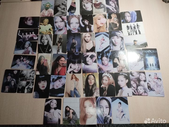 Карточки (G)i-dle, Stray kids, Blackpink, Itzy