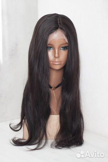 Натуральный парик на шелковом топе