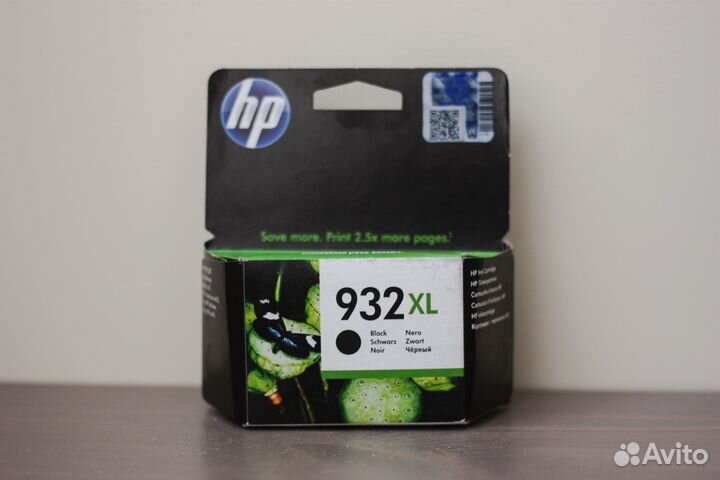 Картридж струйный HP 932XL CN053AE черный