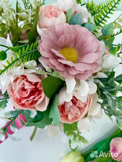 Цветочная композиция в горшке