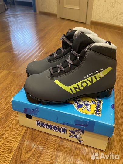 Лыжные ботинки детские размер 31,5 Inovik