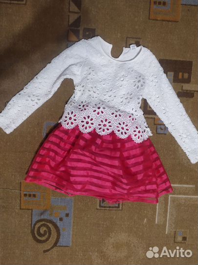Платье для девочки 122