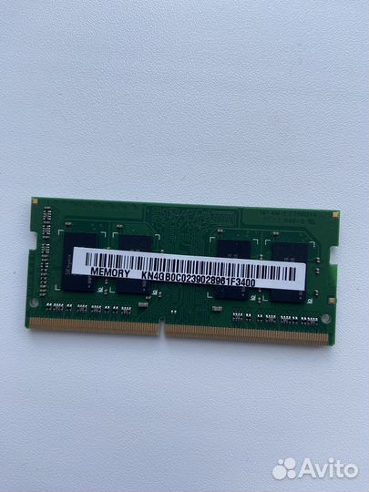 Оперативная память для ноутбука ddr4 4gb