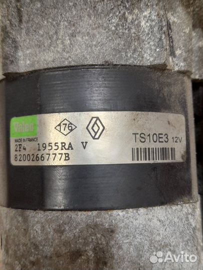 Стартер Renault Megane 2 Scenic 2 K4MT 2003-2009