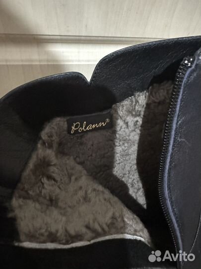 Зимние женские сапоги 38 натуральная кожа