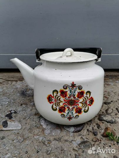 Чайник эмалированный