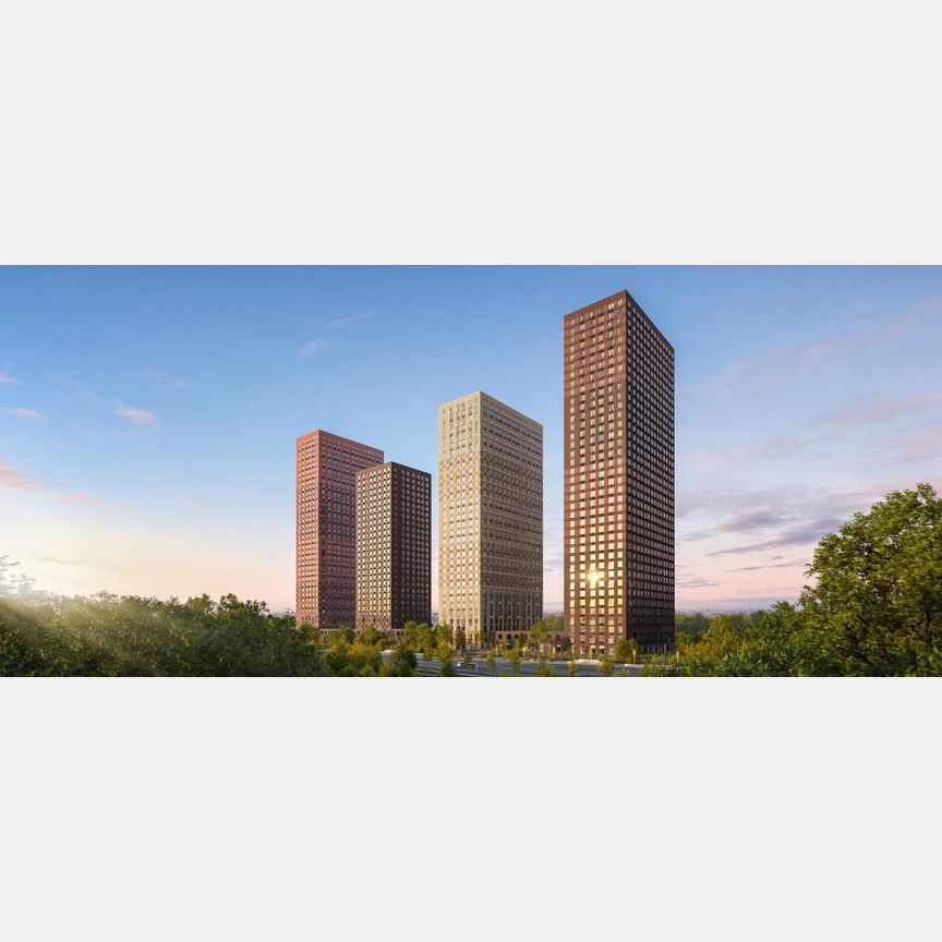 2-к. квартира, 58,3 м², 21/38 эт.