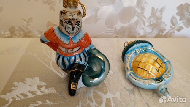 Елочные игрушки, Лефортовский фарфор забронировано купить в ...