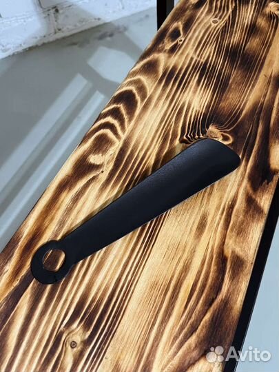 Обувница (банкетка) в прихожую для обуви, дерево