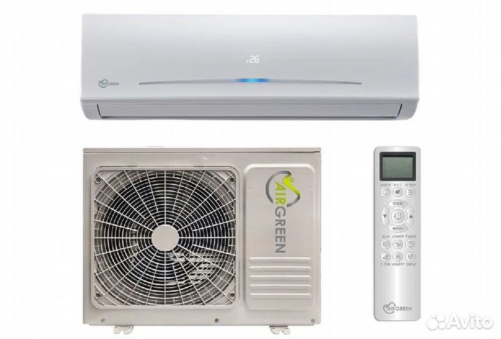 Сплит-система airgreen GRI-12hс2 До 35 м2