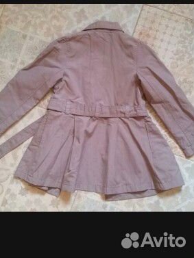 Плащ тренч для девочки