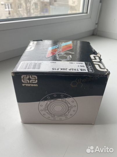 Втулка передняя 15х100, 28 спиц