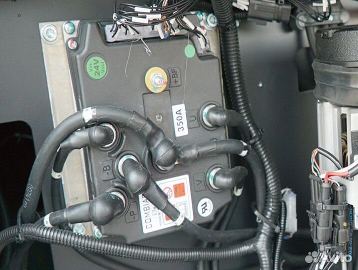 Самоходный штабелер PS12CB Triplex mast (Литий 200 Ач, EPS, Platform and Guardial Rail, В-4300)