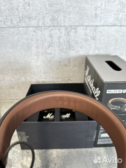 Наушники marshall major 3 bluetooth коричневые