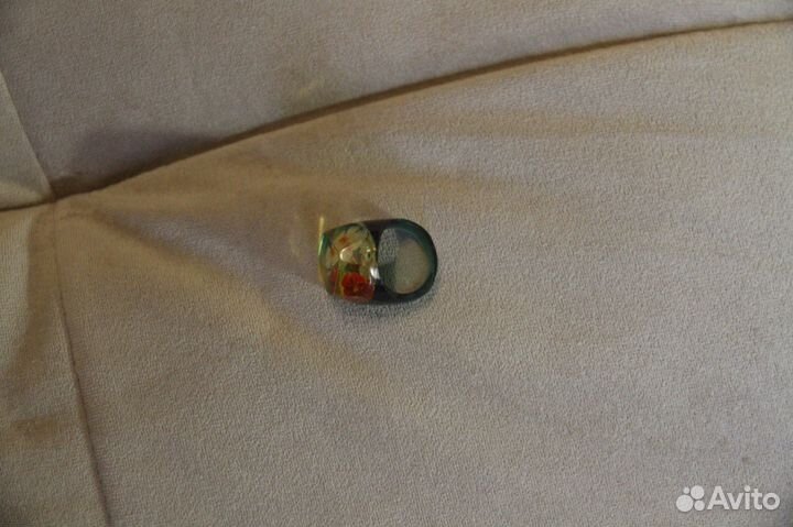 Кольцо.Оргстекло.Винтаж