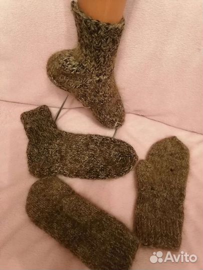 Носки из собачьего пуха