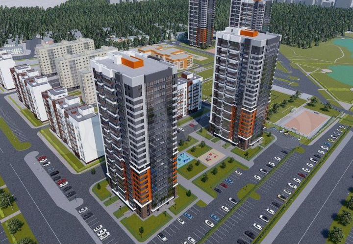 Квартира-студия, 27,6 м², 18/22 эт.