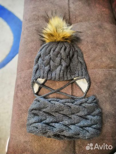 Шапка детская зимняя