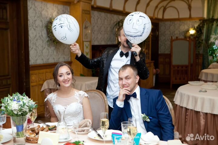 Ведущий-тамада,певец + музыка, свет