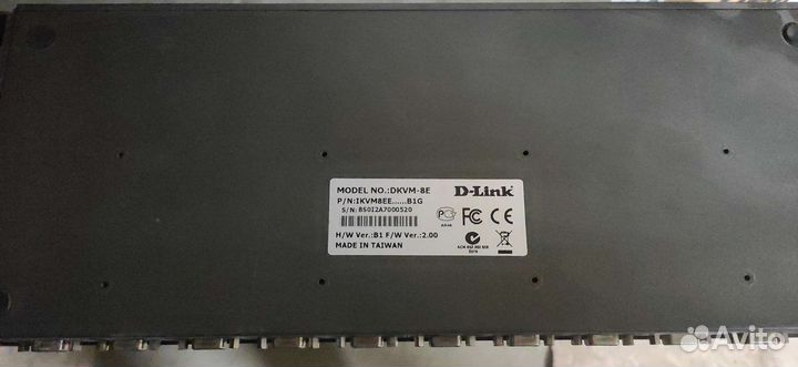 KVM переключатель D-Link dkvm-8E+ провода