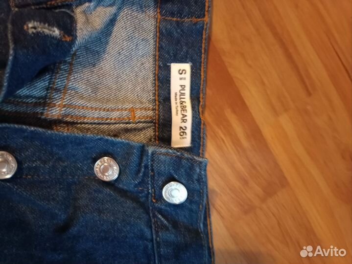 Джинсовая юбка pull bear