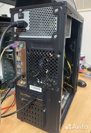 Игровой компьютер Pentium G4400+16ddr4+GTX 1060